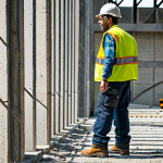 **

"A civil engineer, fully clothed in appropriate work attire (hard hat, safety vest, work boots), inspecting a concrete structure on a construction site, professional setting, safe for work, perfect anatomy, correct proportions, natural pose, high resolution, detailed textures, daytime lighting, family-friendly, appropriate content."

**
