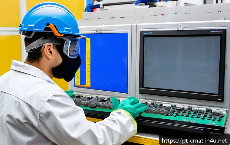 건설재료시험 기술자의 커리어 패스 - A Brazilian construction materials testing laboratory scene showing a skilled technician in protecti...